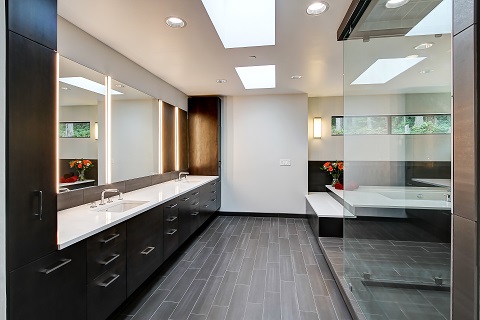 Custom bath remodel